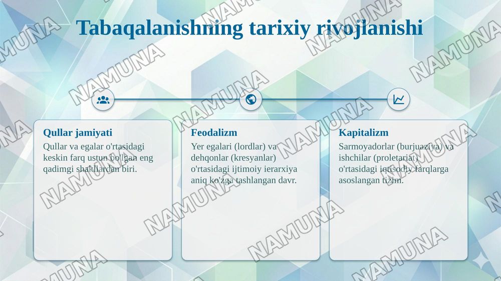 ⏳ Mavzu:Ijtimoiy tabaqalanish nima va u kundalik hayotimizda qanday namoyon bo‘ladi? — taqdimot, 5-slayd