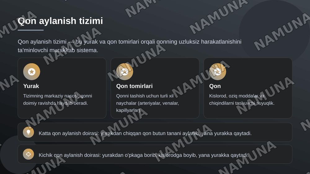 Qon — zamonaviy taqdimot, 4-slayd