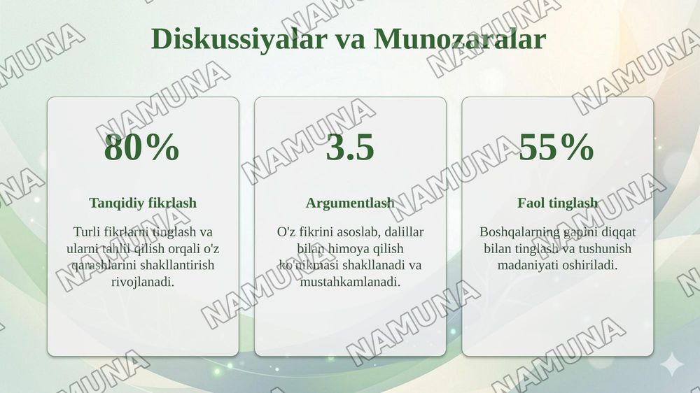 Yoshlarning emotsional intellekt salohiyatini rivojlantirishda yunogogikaning interfaol yondashuvlari — taqdimot, 8-slayd