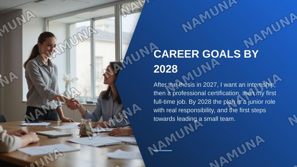 My academic and career goals — zamonaviy taqdimot, 7-slayd