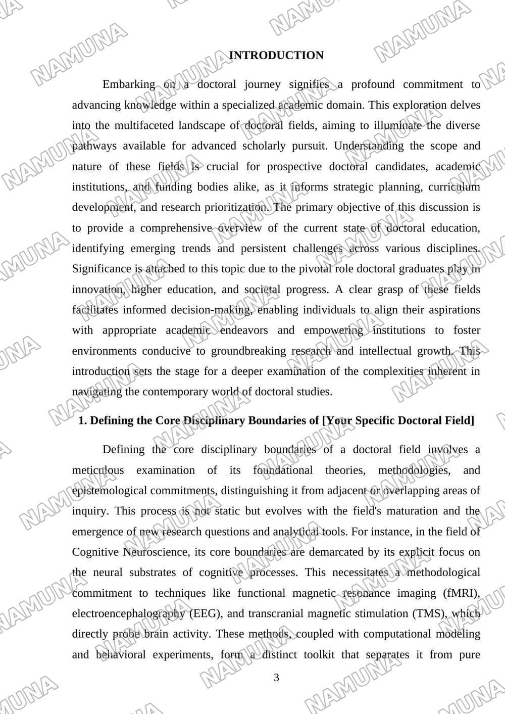 Doctoral Fields — mustaqil ish, 3-varaq