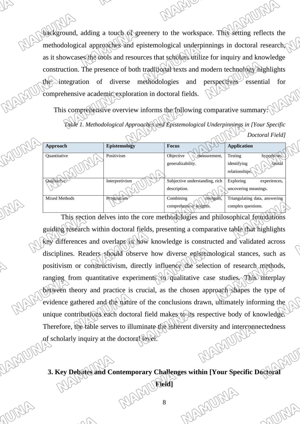 Doctoral Fields — mustaqil ish, 8-varaq
