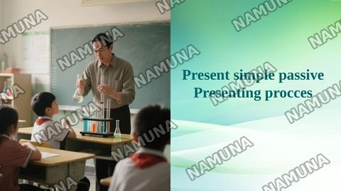 Present simple passive
Presenting procces — taqdimot