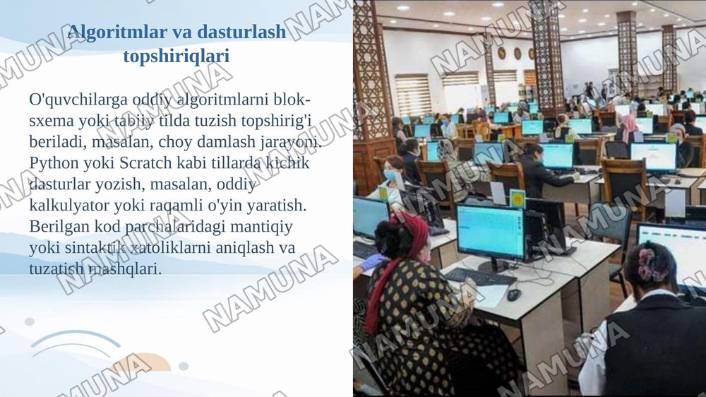 9-sinf informatika va AT fanidan didaktik elektron materiallar tayyorlash — taqdimot, 7-slayd