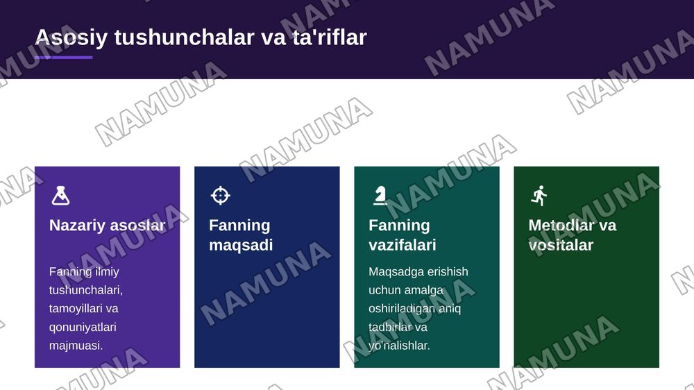 Jismoniy madaniyat nazariyasi va metodikasi fanining magsadi
hamda vazifaları — zamonaviy taqdimot, 5-slayd