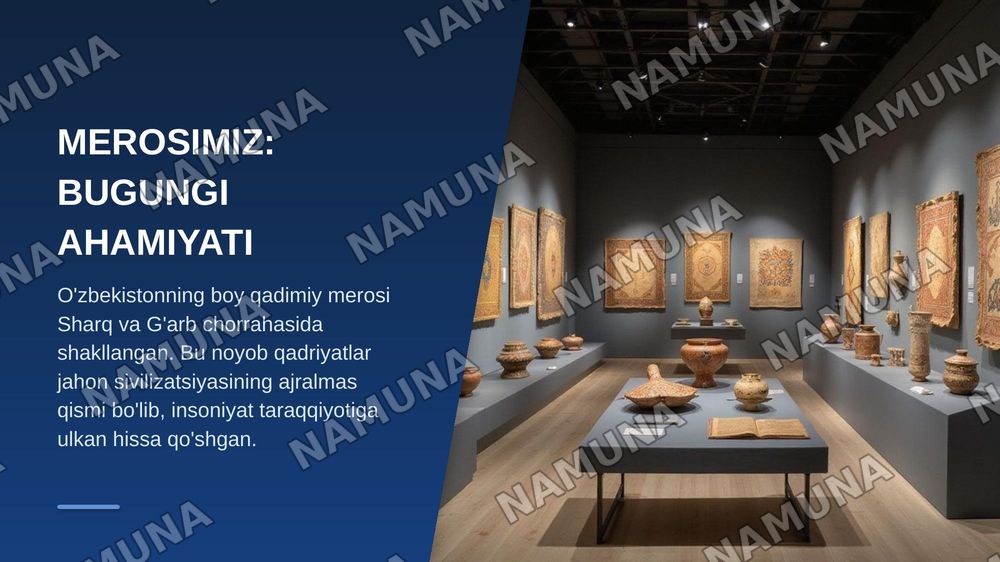 Древняя культура и наука в музеях столицы — zamonaviy taqdimot, 3-slayd