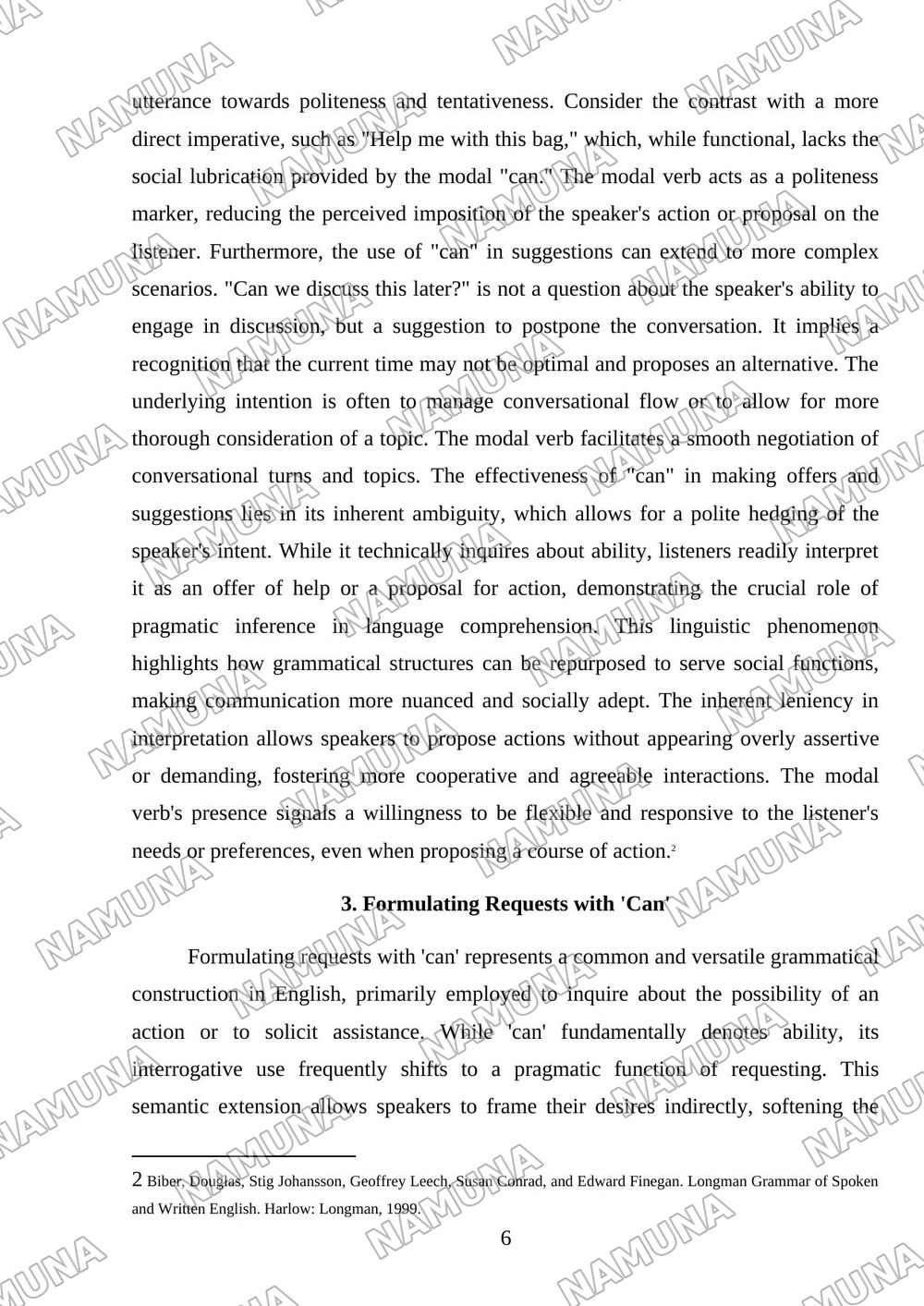 Grammar: Modal verbs: Can, Offers, Requests, and Permission. — mustaqil ish, 6-varaq