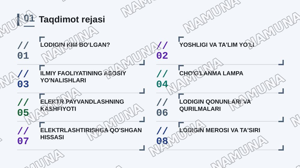 A. Lodigin olimning avtobiografiyasi va yaratgan qonunlari va qurilmalari — zamonaviy taqdimot, 2-slayd