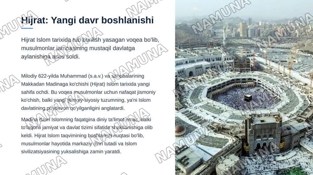 Islom dini tarixi va mohiyati — zamonaviy taqdimot, 7-slayd