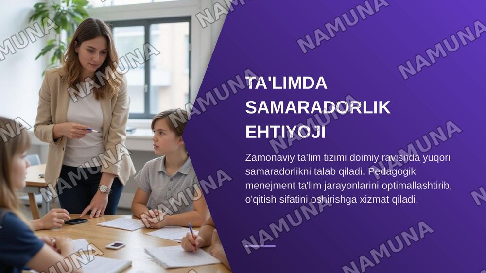 pedagogik menejmentning ilmiy-nazariy asoslari va rivojlanish bosqichlari — zamonaviy taqdimot, 3-slayd