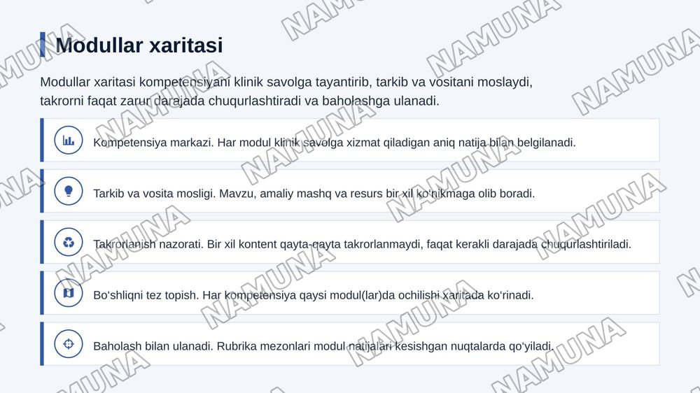 Tibbiy ta'limda modullararo integratsiyani ta'minlash usullari. — zamonaviy taqdimot, 6-slayd