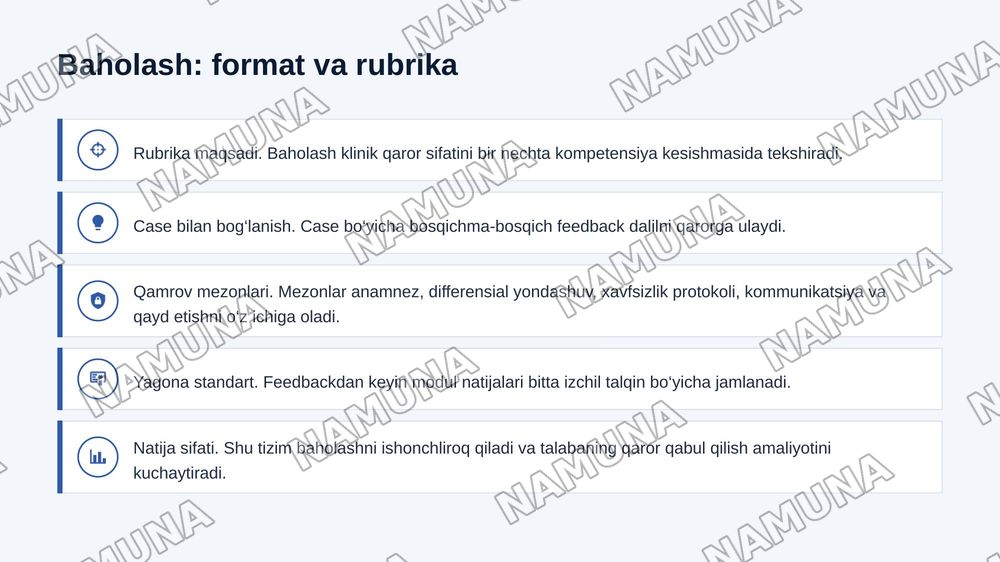 Tibbiy ta'limda modullararo integratsiyani ta'minlash usullari. — zamonaviy taqdimot, 8-slayd