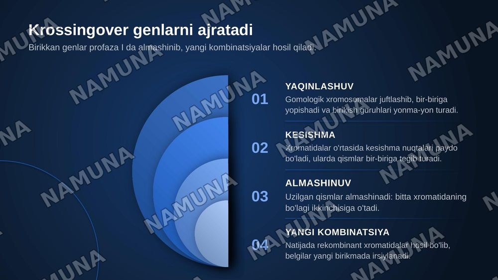 Tomas morganning irsiyatning xromosoma nazariyasi.Genlarning birikish nazariyasi krossingover — zamonaviy taqdimot, 8-slayd