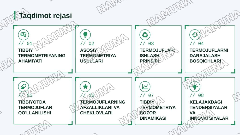 Tibbiyotda termometriya usullari .
Termojuftni darajalash va termometr sifatida qóllashni òrganish — zamonaviy taqdimot, 2-slayd