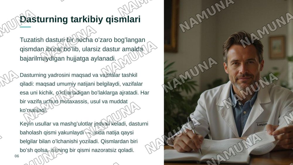 Rivojlanishning murakab buzulishi boʻlgan bola bilan tuzatish ishlarining individual dasturning mazmuni bilan tanishish — zamonaviy taqdimot, 7-slayd