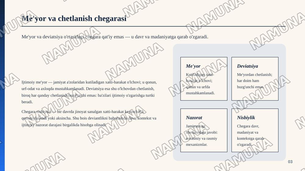 Destruktivlik va deviant xulq-atvor sotsiologiyasi — zamonaviy taqdimot, 4-slayd