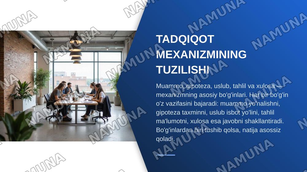 Ilmiy tadqiqotning amal qilish mexanizmlari — zamonaviy taqdimot, 5-slayd