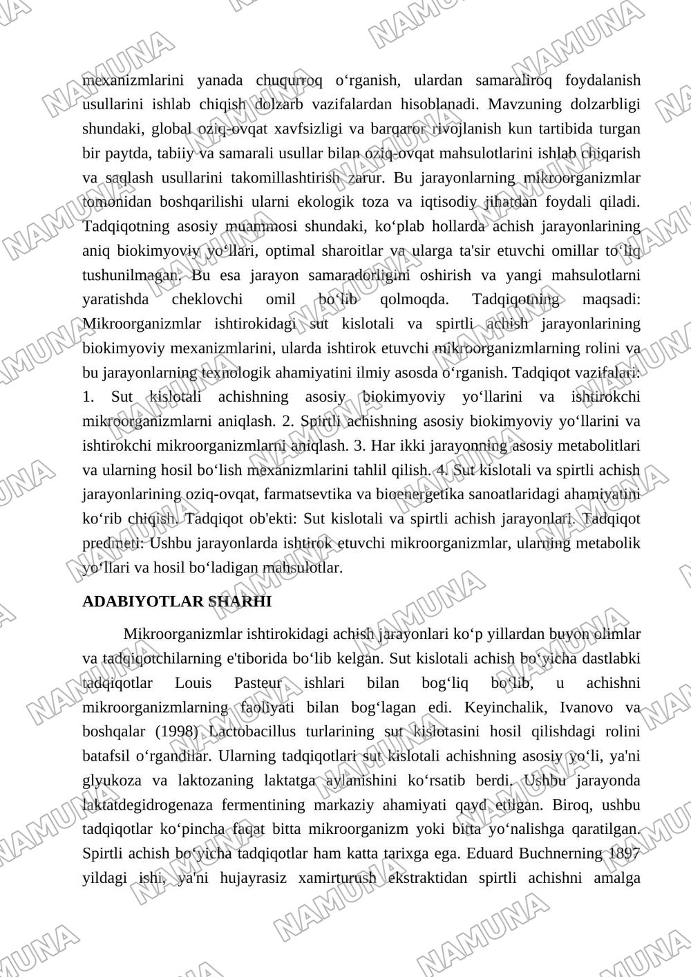 Mikroorganizmlar ishtirokida sut kislotali va spirtli achish jarayonlari — maqola, 2-varaq