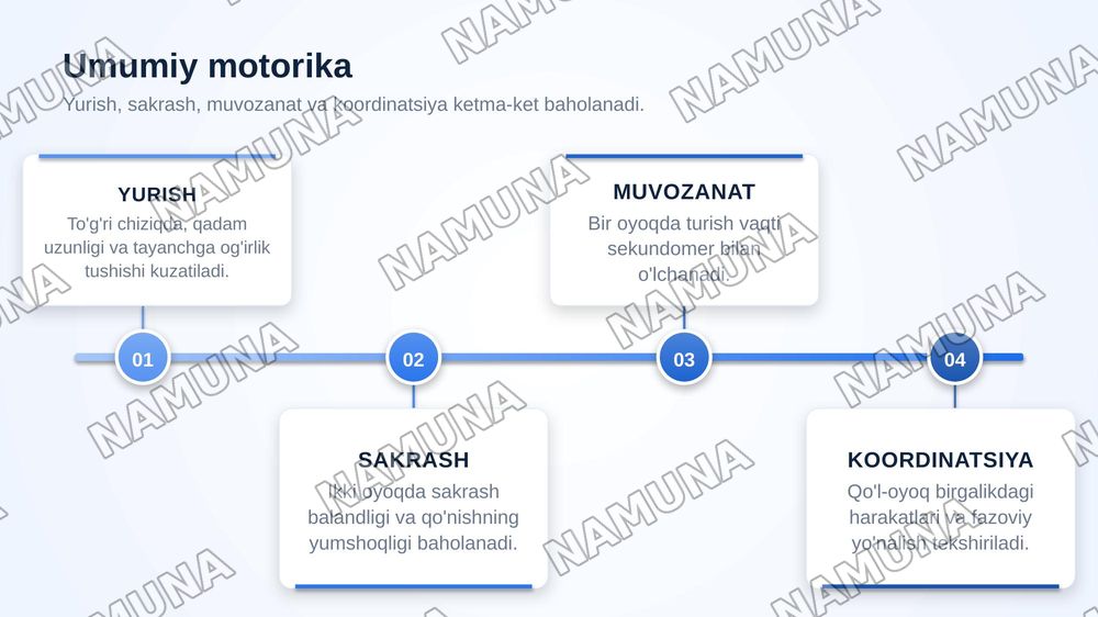 Turli nutq buzulishlarida umumiy, mayda motorikani tekshirish metodikalari — zamonaviy taqdimot, 5-slayd