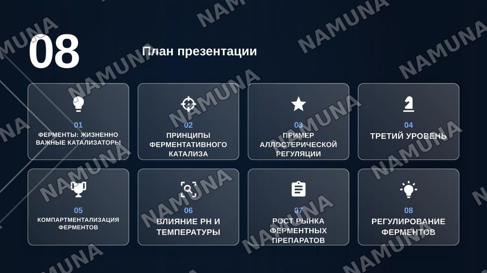 Методы регулирования активности ферментов. — zamonaviy taqdimot, 2-slayd
