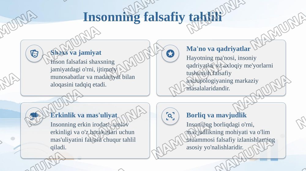 Inson falsafasi(falsafiy antropologiya)
Pragmatizm-tadbirkorlik falsafasi — taqdimot, 4-slayd