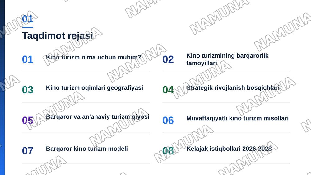 Barqarorlik kontekstida kino turizmning strategik ahamiyati — zamonaviy taqdimot, 2-slayd