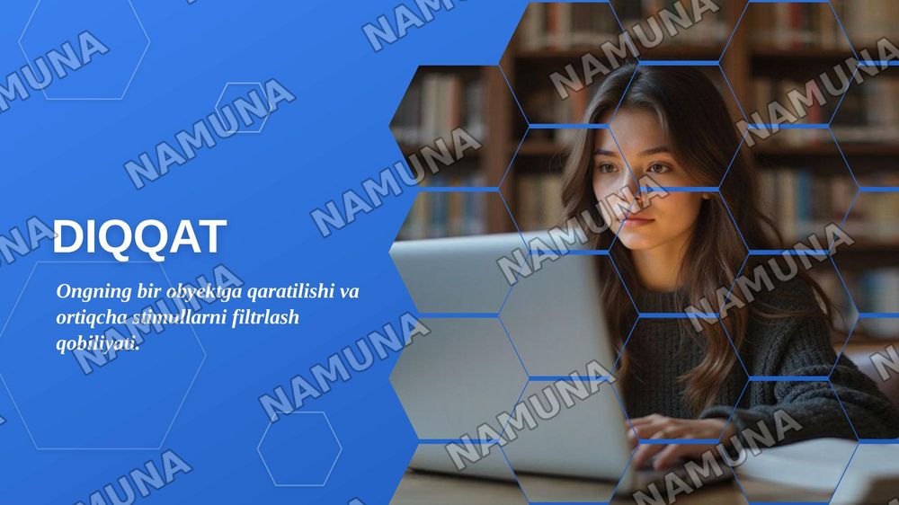 Diqqat — zamonaviy taqdimot, 1-slayd