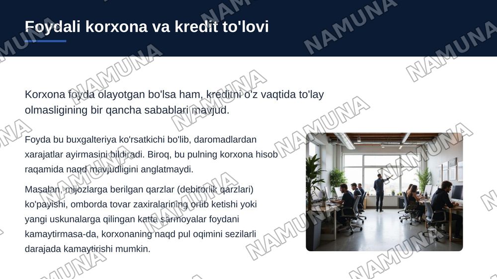 1.MVP yaratishdan asosiy maqsad nima? Nima uchun tadbirkor darhol mukammal mahsulot yaratmasligi kerak?
2.“Mijozga mahsulot yoqdi” va “mijoz mahsulot uchun pul to‘lashga tayyor” degan ikki fikr o‘rtasida qanday farq bor?
3.MVPni sinashda so‘rovnoma natijalariga to‘liq tayanish qanday xatolarga olib  — zamonaviy taqdimot, 8-slayd