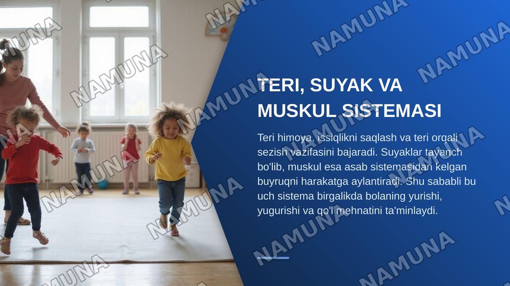 Asab sistemasi sezgi azolari ichki sekretsiya bezlari teri suyak muskul sistemasining AFX
OBK
1bolalar asab sistemasining tuzilishi,fuksiyalarini haqida tushuncha.
2.bolalarni har tomonlama parvariash qilishda feldsherning roli.
3.bolaning nutuq va eshitish qobliyatini rivojlantirish bosqichlari.
4. — zamonaviy taqdimot, 8-slayd