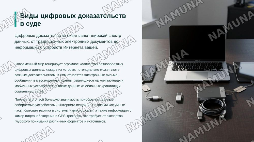 Digital Evidence — цифровые доказательства в суде — zamonaviy taqdimot, 5-slayd