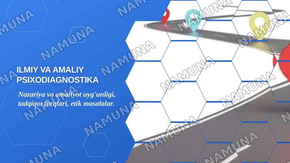 1.Ilmiy psixodiagnostika bilan amaliy psixodiagnostikaning oʻzaro aloqasi
2. Psixodiagnostik tadqiqotlarning ilmiy tadqiqotlardan farqi
3. Psixologik tezlashtirishning etikaviy muamolari — zamonaviy taqdimot, 1-slayd