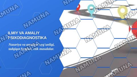 1.Ilmiy psixodiagnostika bilan amaliy psixodiagnostikaning oʻzaro aloqasi 
2. Psixodiagnostik tadqiqotlarning ilmiy tadqiqotlardan farqi
3. Psixologik tezlashtirishning etikaviy muamolari — zamonaviy taqdimot