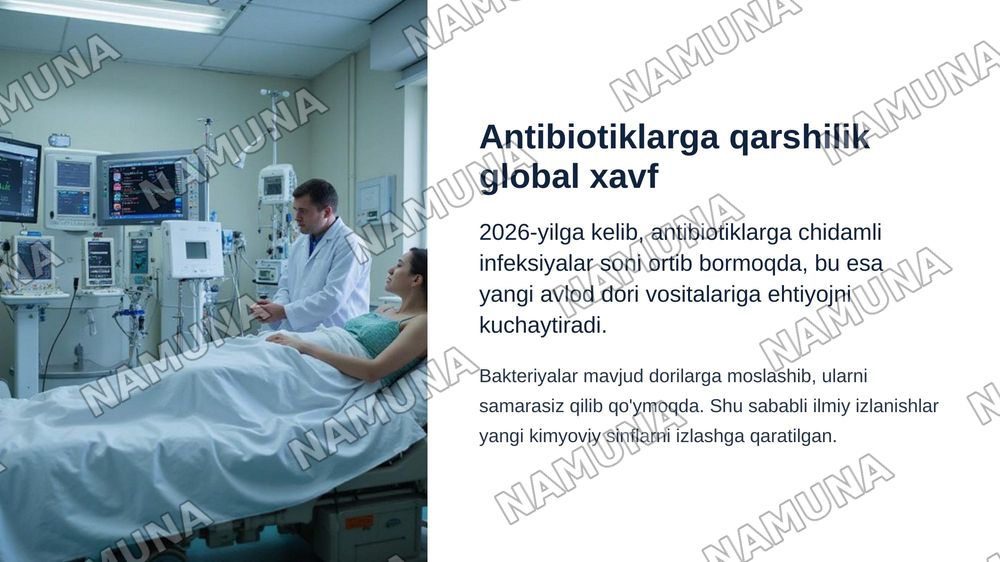 Alkaloidlar va antibiotiklarning yangi avlodlari — zamonaviy taqdimot, 3-slayd