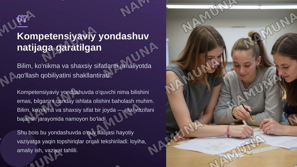 Pedagogikadagi asosiy metodolik yondashuvlar — zamonaviy taqdimot, 8-slayd