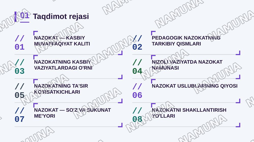 O'qituvchining kasbiy vaziyatlarida pedagogik nazokat — zamonaviy taqdimot, 2-slayd