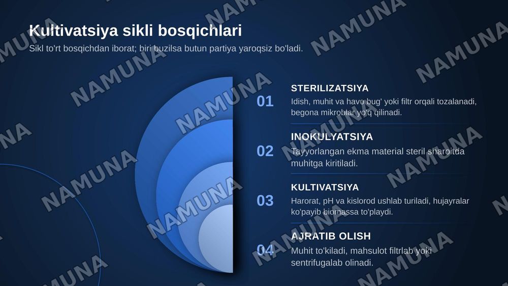 Bioreaktrlar klassifikatsiyasi va ishlash prinsipi — zamonaviy taqdimot, 6-slayd