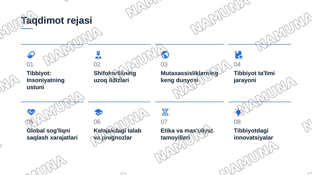 Tıbbiyot kasbiga kirish — zamonaviy taqdimot, 2-slayd