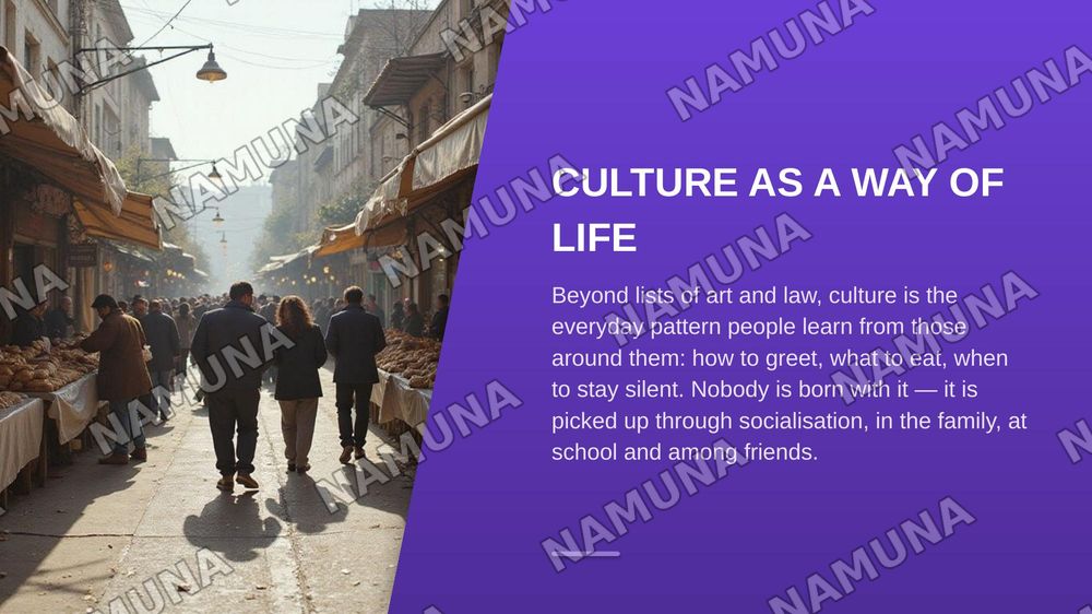 Various definitions and perspectives on the concept of culture — zamonaviy taqdimot, 4-slayd