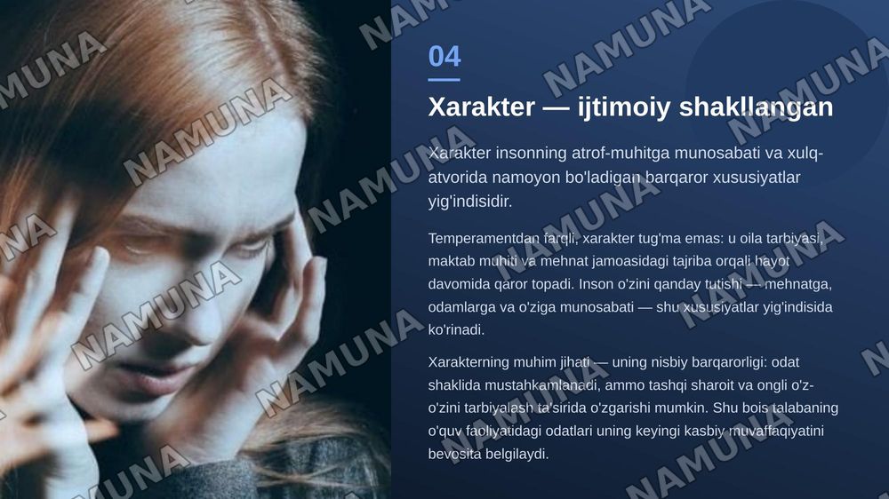 Temperament.Xarakter.Qobilyat va iqtidor — zamonaviy taqdimot, 5-slayd