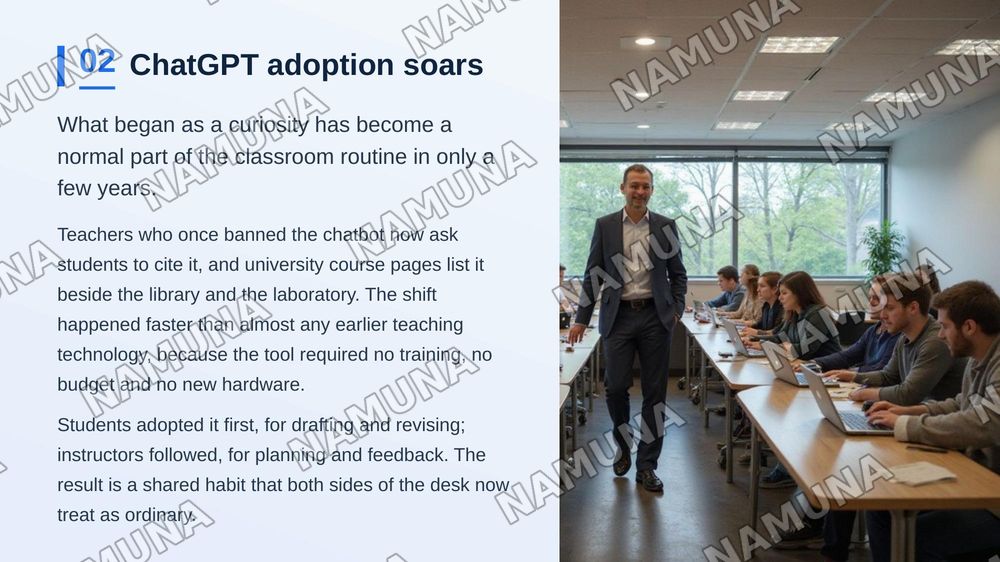 Using ChatGPT in Teaching and Learning — zamonaviy taqdimot, 3-slayd