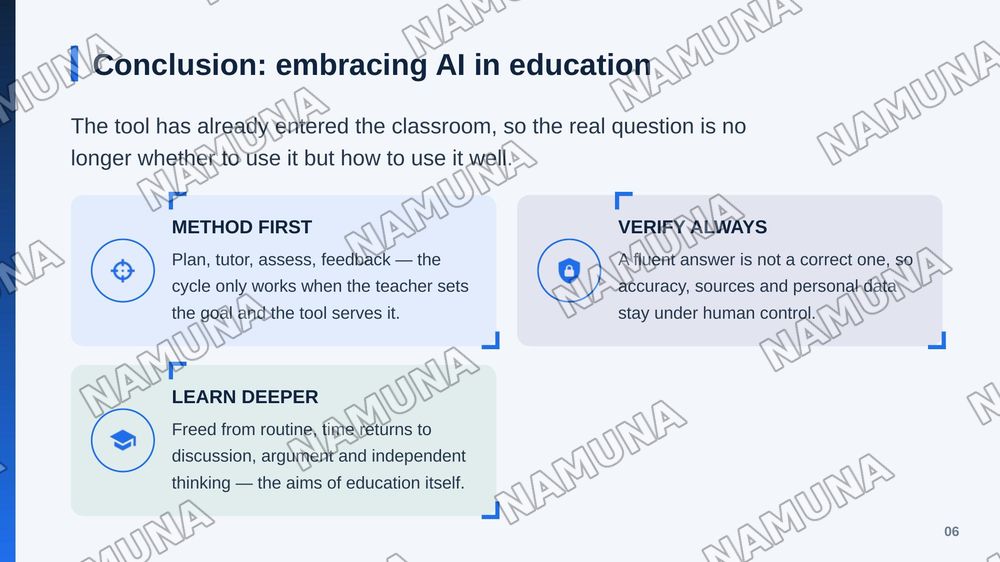 Using ChatGPT in Teaching and Learning — zamonaviy taqdimot, 7-slayd