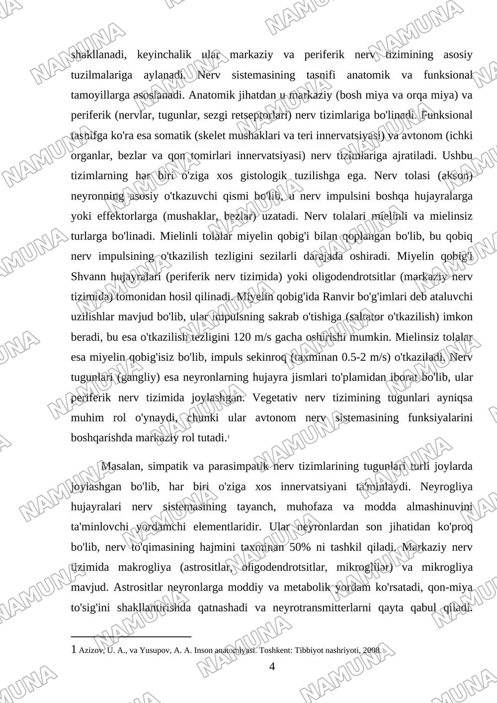 Nerv sistemasining gistologik tuzulishi. Reja. 1. Nerv sistemasining umumiy tavsifi, taraqqiyoti va tasnifi, nerg ozagi va tugunlari. 2.Orqa miya (Medulla spinalis) kulrang modda, tuzulishi,x — mustaqil ish, 4-varaq