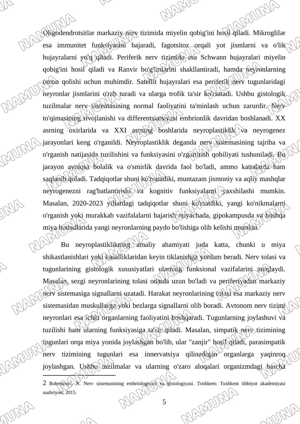 Nerv sistemasining gistologik tuzulishi. Reja. 1. Nerv sistemasining umumiy tavsifi, taraqqiyoti va tasnifi, nerg ozagi va tugunlari. 2.Orqa miya (Medulla spinalis) kulrang modda, tuzulishi,x — mustaqil ish, 5-varaq