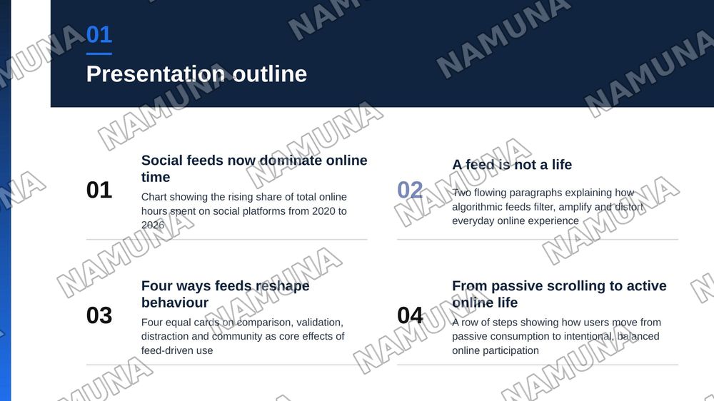 Social media vs online life — zamonaviy taqdimot, 2-slayd