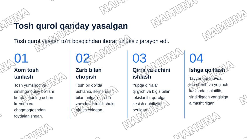 Oʻzbekiston hududida ibtidoiy odamlarning paydo boʻlishi va ibtidoiy toʻda davri — zamonaviy taqdimot, 7-slayd