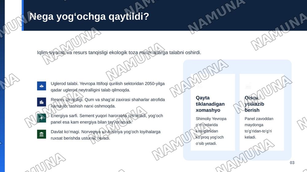 Yogʻochdan qurilgan zamonaviy binolar — zamonaviy taqdimot, 4-slayd