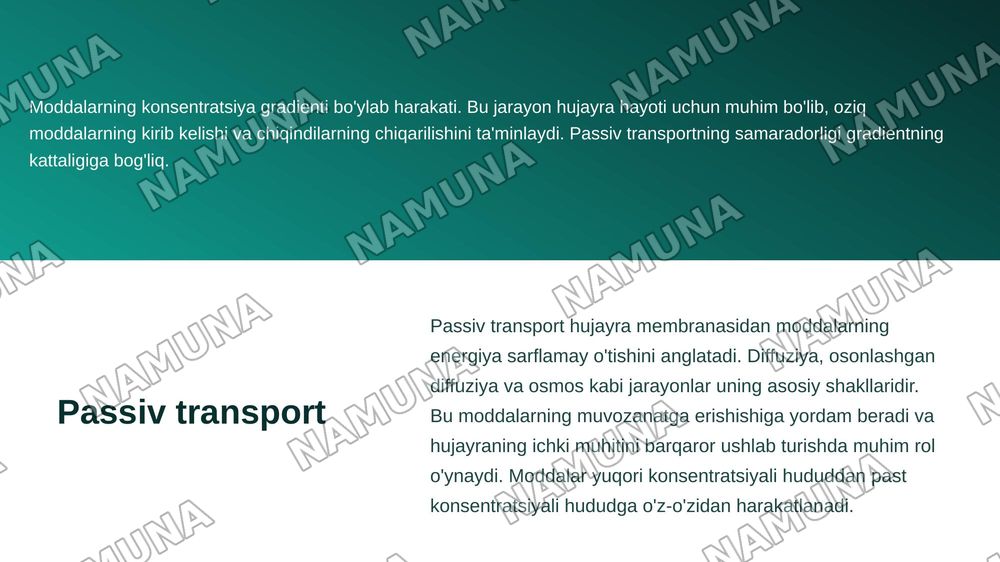 Eukariot hujayraning ultrasturukturaviy tuzilishi.Hujayra menbranasi uning nozik tuzilishi va hujayraga moddalarning kirishi — zamonaviy taqdimot, 8-slayd