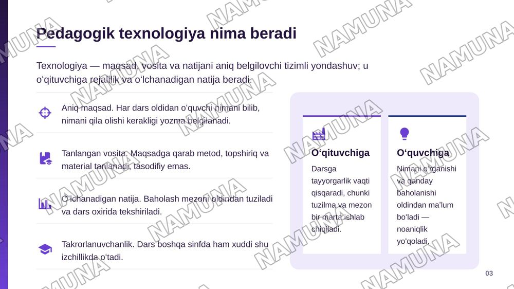 Oʻqituvchi faoliyatida zamonaviy pedagogik texnalogiyalardan foydalanish — zamonaviy taqdimot, 4-slayd