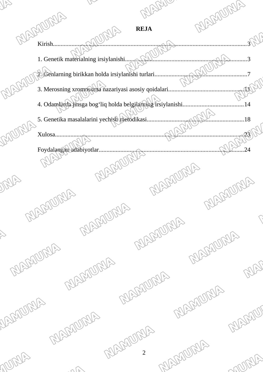 T.G.Morganning irsiyatning xromosoma nazariyasi, Genlaming birikish hodisasi, krossingover. Belgilarning jinsga birikkan holda irsiylanishi Mavzu rejasi: 1. Genlarning birikishi xillari. 2. Irsiya — mustaqil ish, 2-varaq