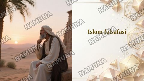 Islom falsafasi — taqdimot